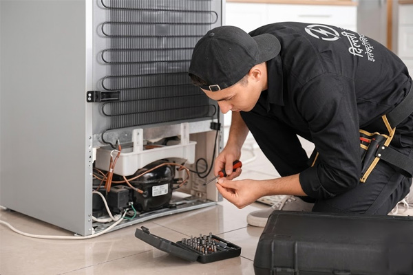 Repairing of Fridge by Delhi Electrician